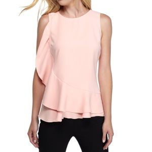 Kaari Blue soft coral top